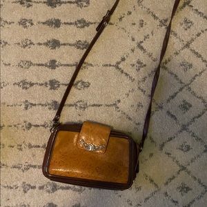 Vintage Leather Crossbody Bag